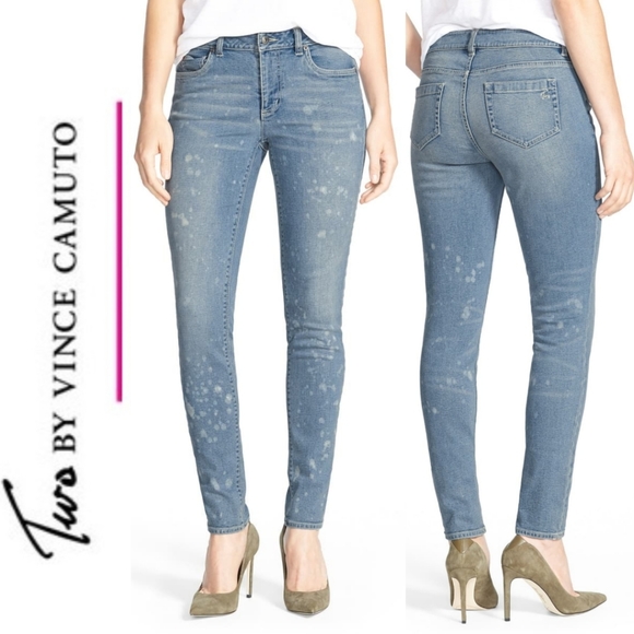 Two by Vince Camuto Denim - Two by Vince Camuto Super Skinny Stretch Jeans
